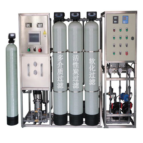 北侖化學(xué)新材料用純水處理,1噸純水機訂制,輝月反滲透維修